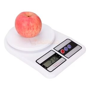 Balanza Cocina Digital 10 Kg Precisión Electrónica Blanca