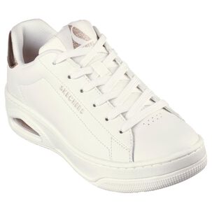 Zapatilla Urbana Mujer Skechers Uno Court Courted Air Blanco