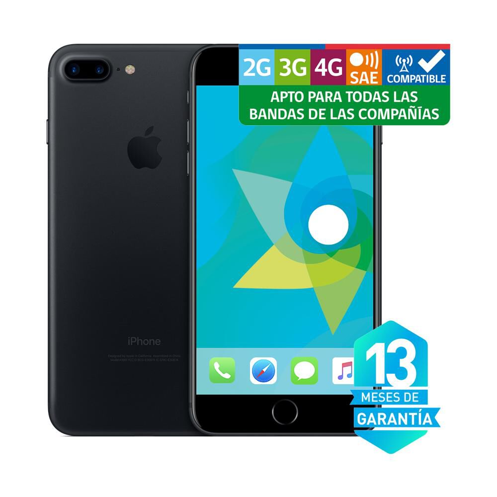 Iphone 7 Plus Reacondicionado 32 GB Black / Liberado image number 3.0