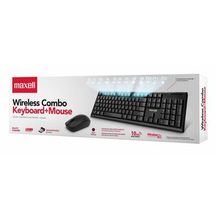 Combo Teclado Inal&aacute;mbrico Y Mouse Maxell Inal&aacute;mbrico Wkbc-200