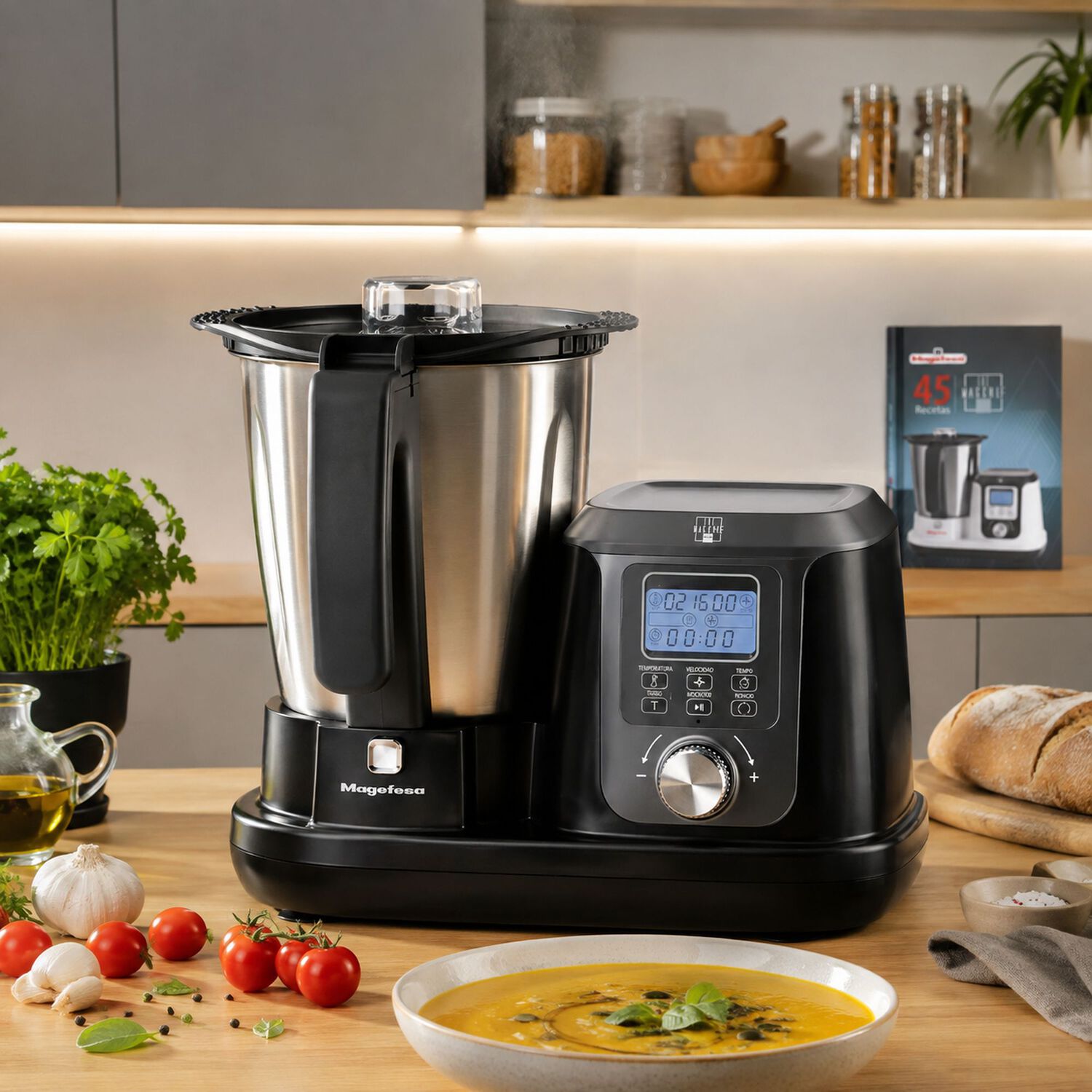 Robot De Cocina Profesional Magchef Magefesa Mgf4550 3.3l image number 9.0