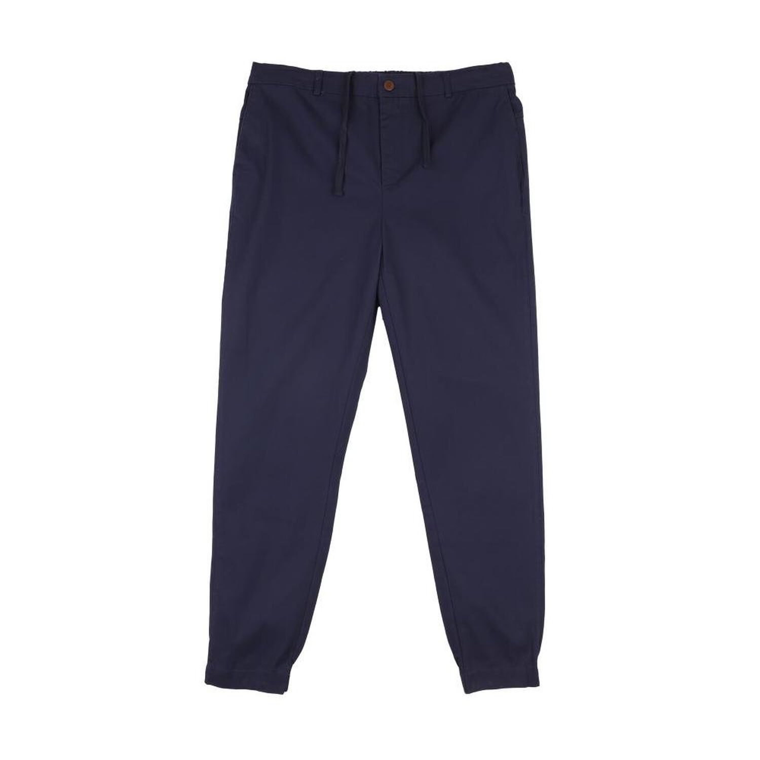 Pantal&oacute;n Liso Tiro Medio Slim Fit Hombre Az Black image number 0.0