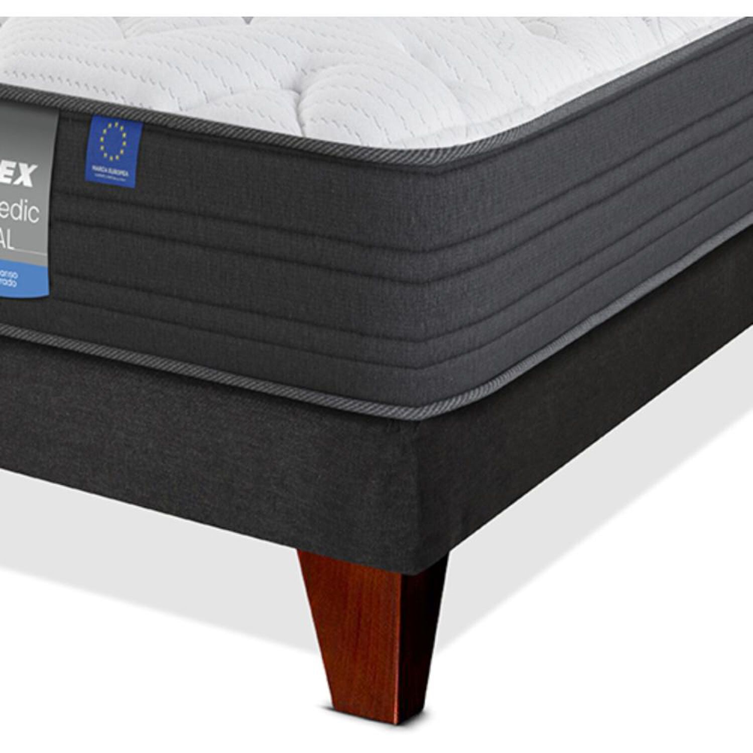 Cama Europea Flex Europedic Dual / King / Base Dividida + Respaldo image number 2.0
