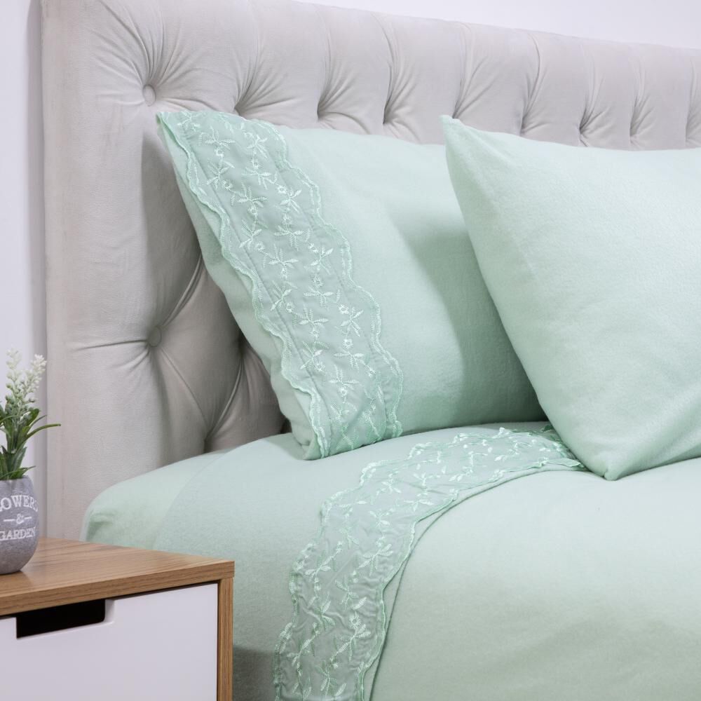 Juego De S&aacute;banas Polar Belle Noite Aurora / 2 Plazas image number 1.0