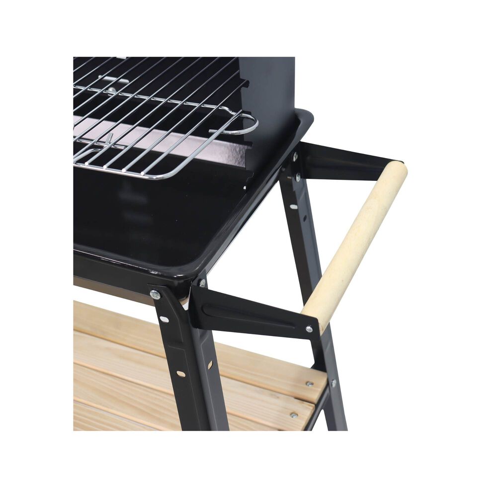 Parrilla A Carb&oacute;n Ohio Black image number 2.0