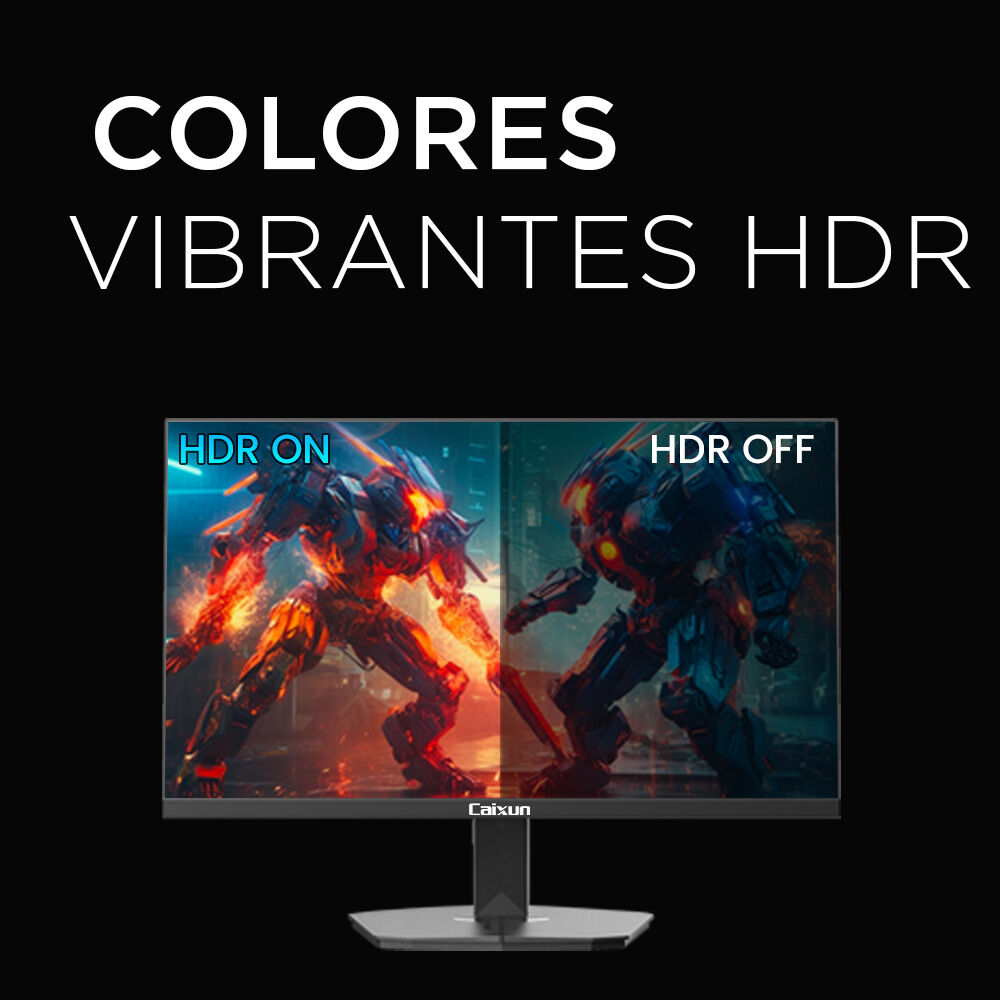 Monitor Gamer Plano Caixun 24" Fhd Va 180hz Srgb110% Hdmi Dp C24f4f image number 4.0