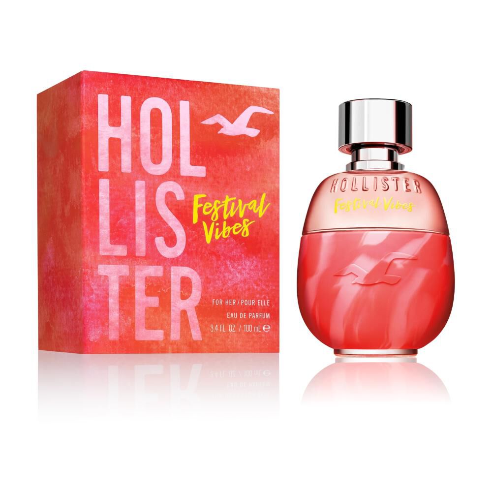 Perfume mujer Hlt Fest Vibes Her Hollister / 100 Ml / Eau De Parfum