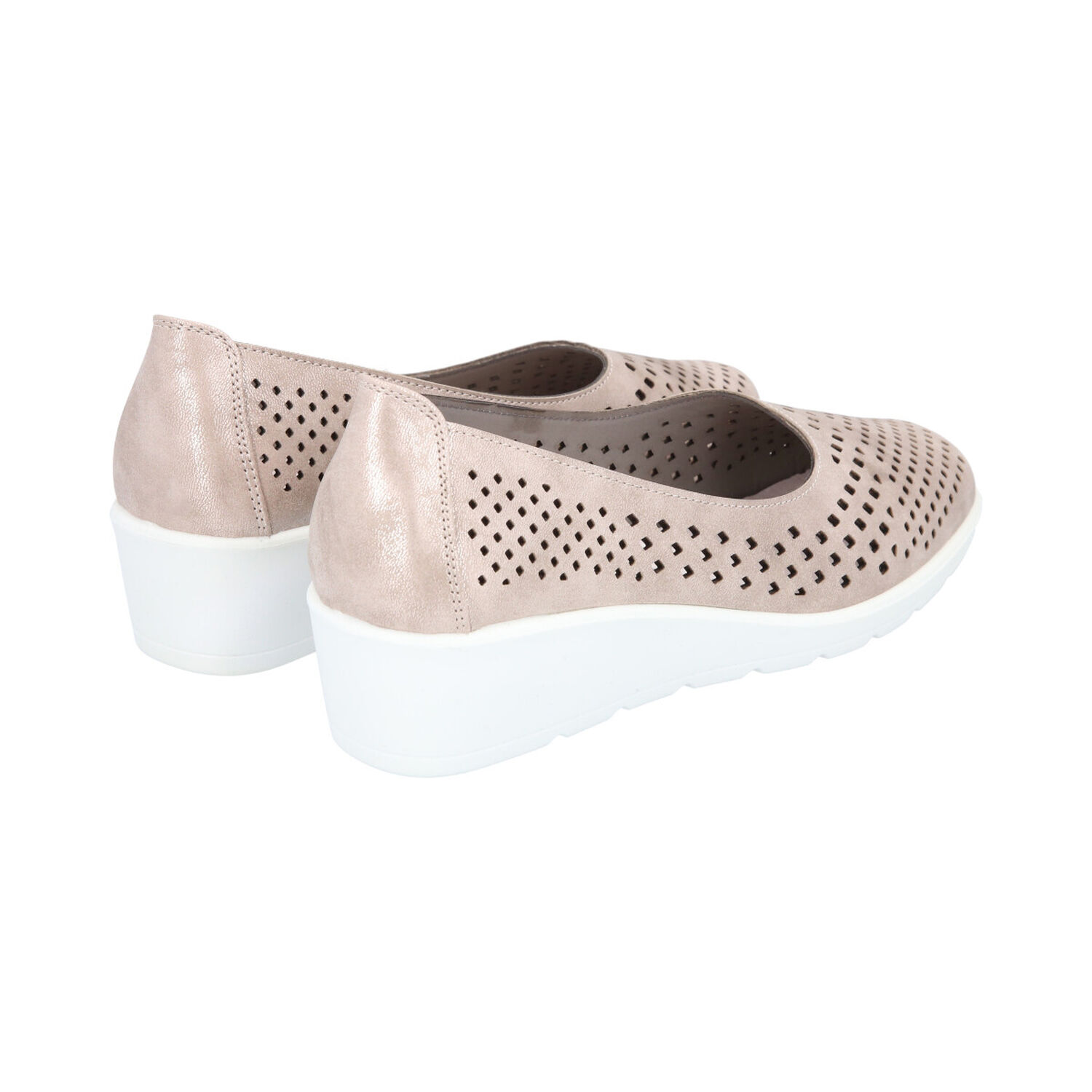 Zapato Mujer Dorado Confort Police image number 4.0