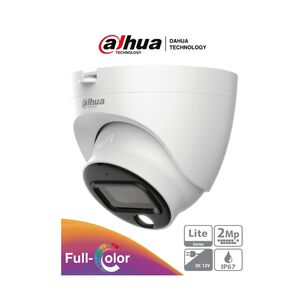 Dahua Dh-hac-hdw1209tlqn C&aacute;mara Full Color 2mp Starlight Ip6 Blanco