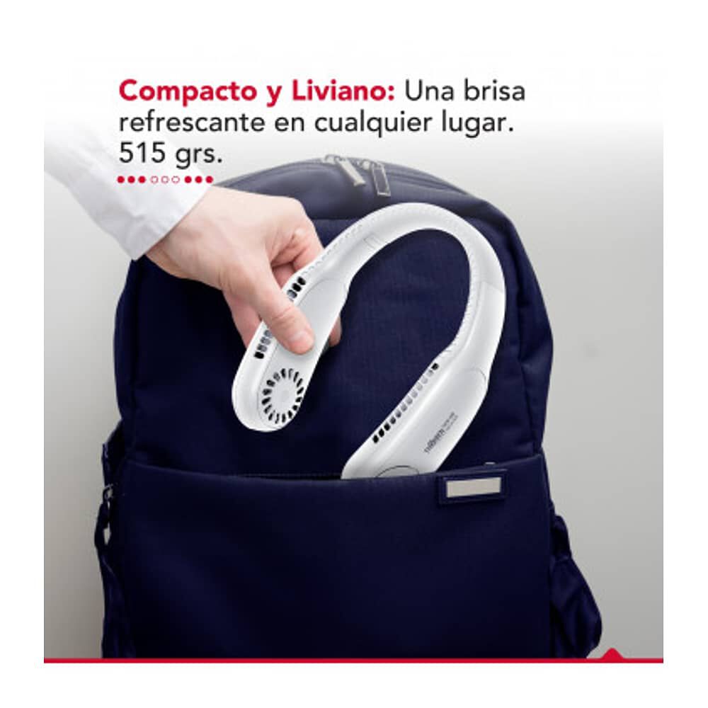 Ventilador Cuello Inalambrico Blanco Usb Thor Neck Fan White image number 3.0