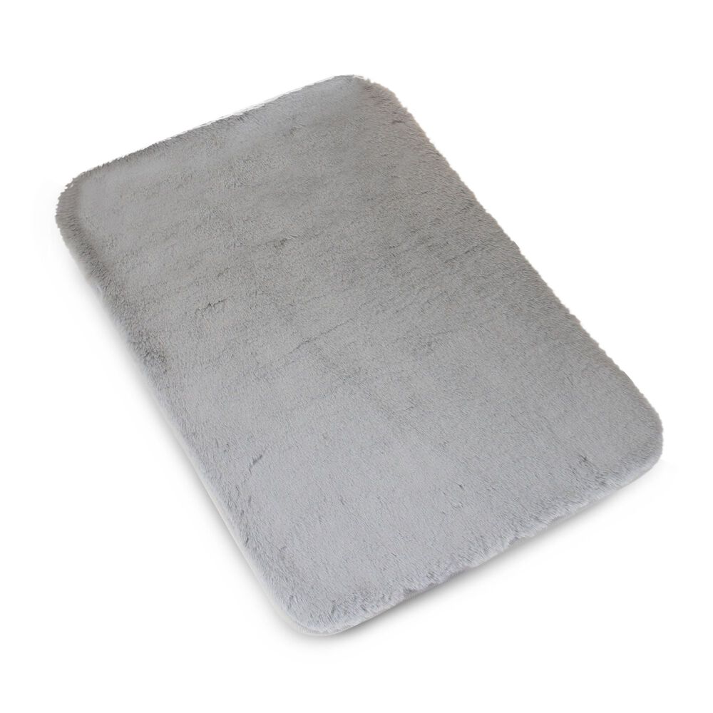 Pack 2 Alfombras De Ba&ntilde;o Nautica Home Ultra Suave 40x60cm Gris Claro image number 2.0