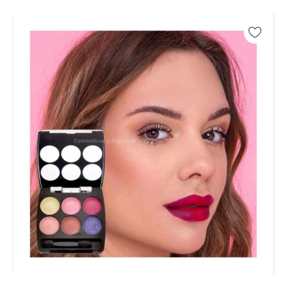 Paleta Versátil De Sombras Para Ojos 6 Tonos Combinables image number 0.0