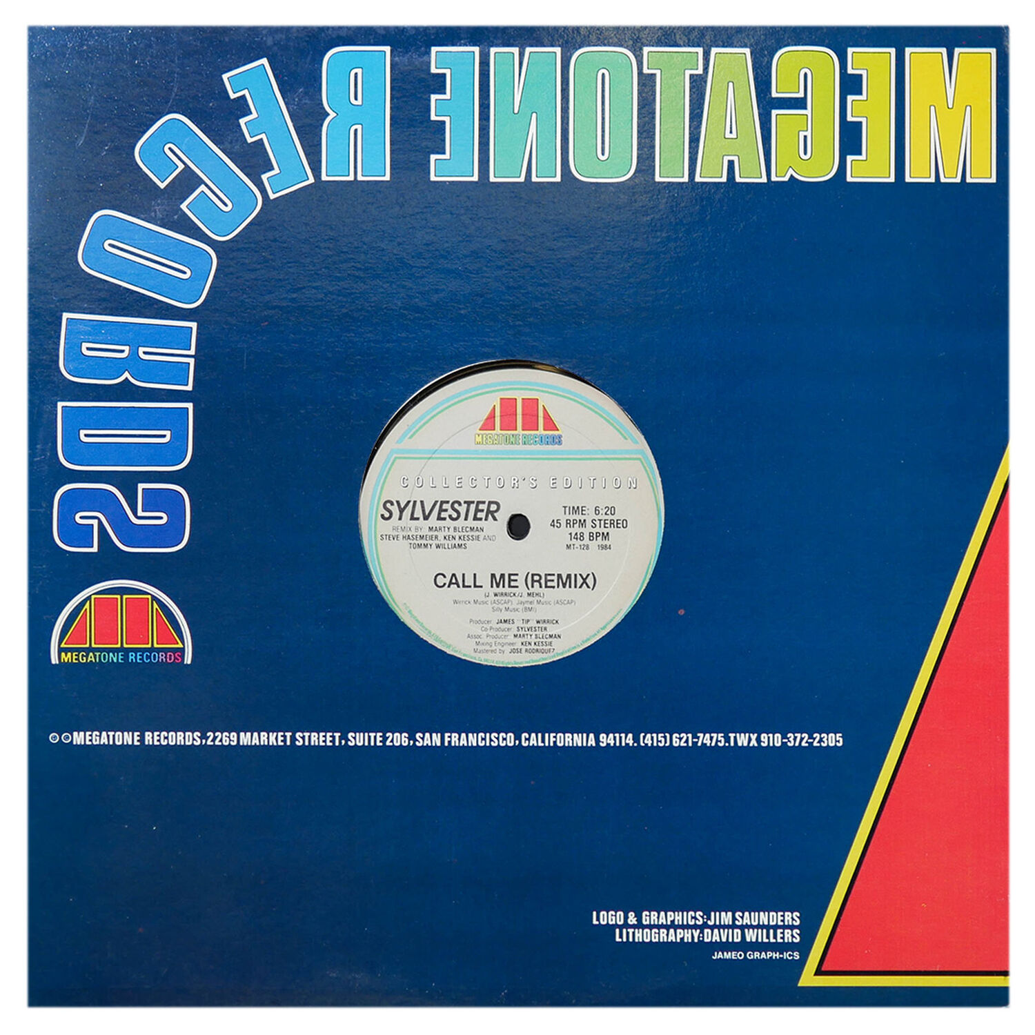 Sylvester - Call Me (remix)/good Feelin' | 12" Maxi Single Usado image number 1.0