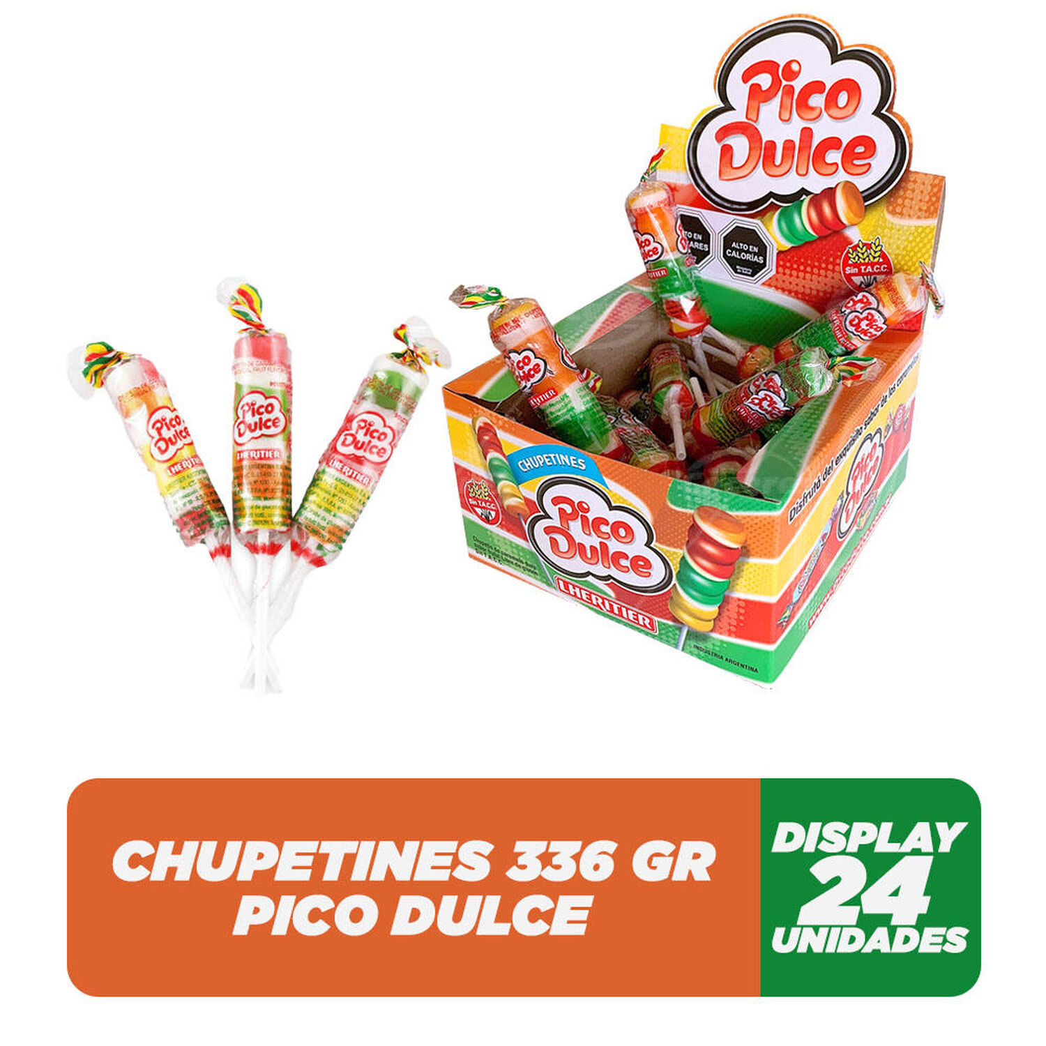 Pack Display 24 Pico Dulce Lheritier image number 2.0