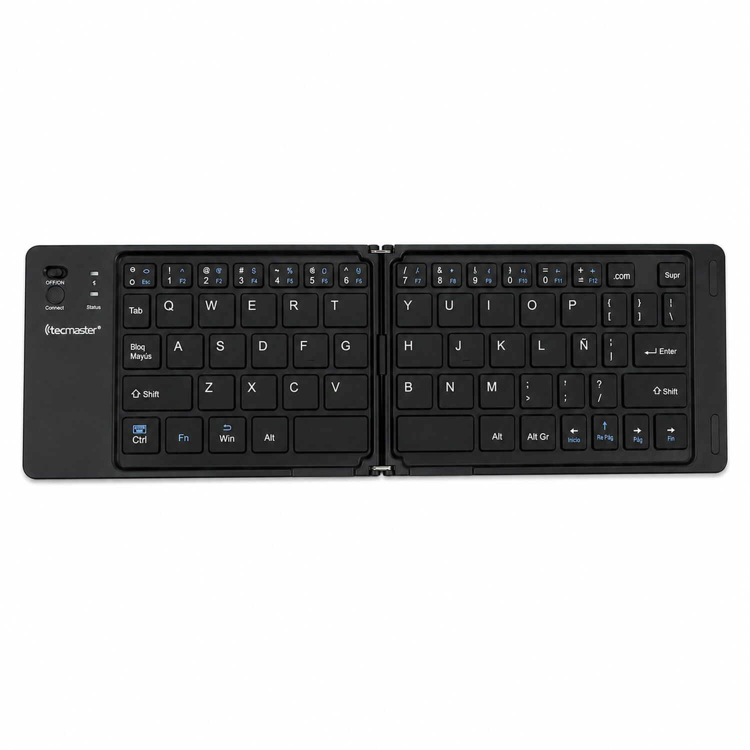 Teclado Bluetooth Plegable Multiplataformas Black image number 1.0