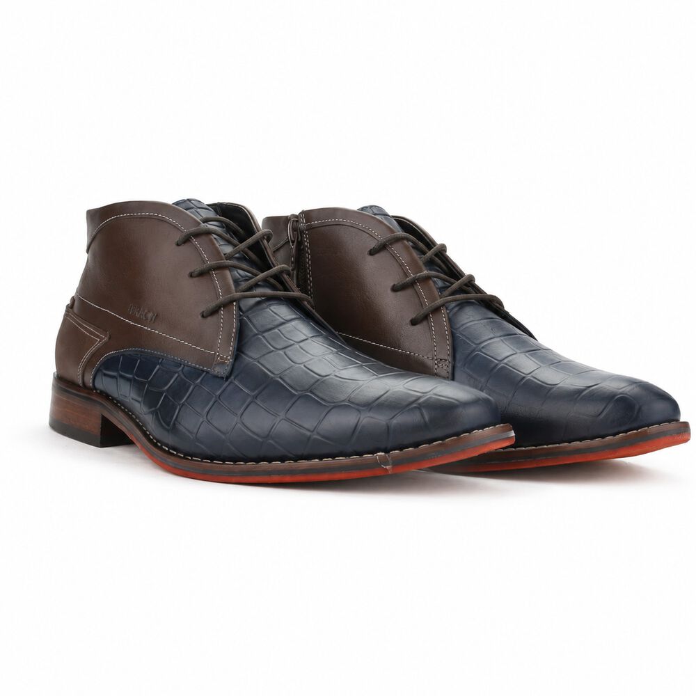 Botin Ferracini Hombre 5678 Caravaggio Azul Casual image number 5.0