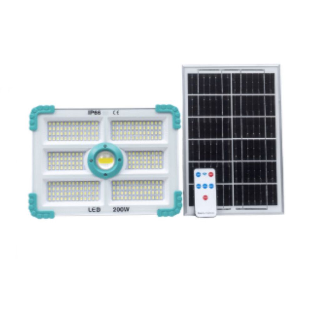 Lámpara 188 Led Solar Portátil Recargable 100w image number 6.0