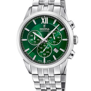 Reloj F20040/3 Festina Swiss Verde Mujer Chrono