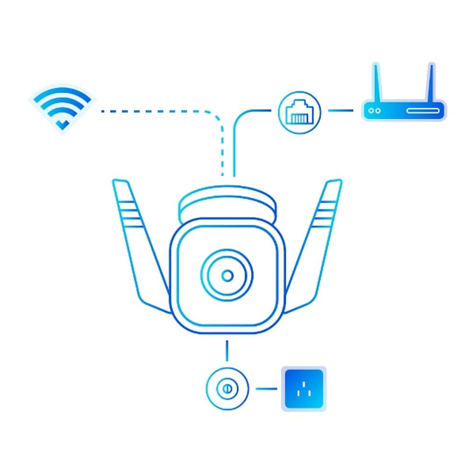 C&aacute;mara De Seguridad Tp-link Tapo C310 Wi-fi 3mp Exterior Con Visi&oacute;n Nocturna Y Resistencia Ip66 image number 3.0