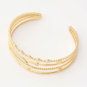 Brazalete 19v69 Dorado Mujer Stb035