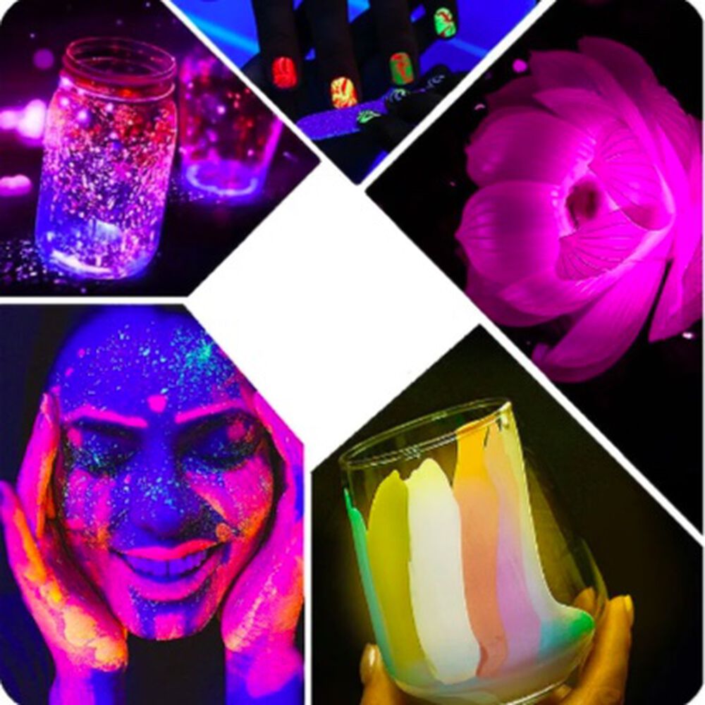 Pigmento Polvo Resina Uv Glitter Fluorescente image number 2.0