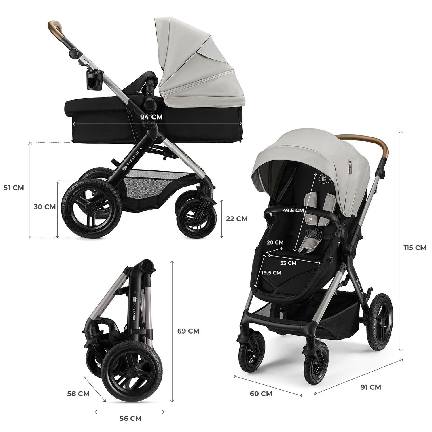 Coche Travel System Moov 2 Xl Air image number 9.0