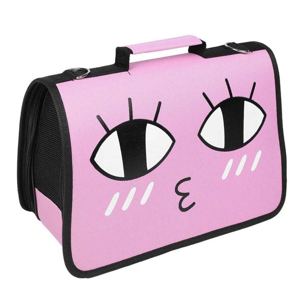 Bolso Transportador De Mascotas Mediano Perro O Gato Viajes image number 0.0