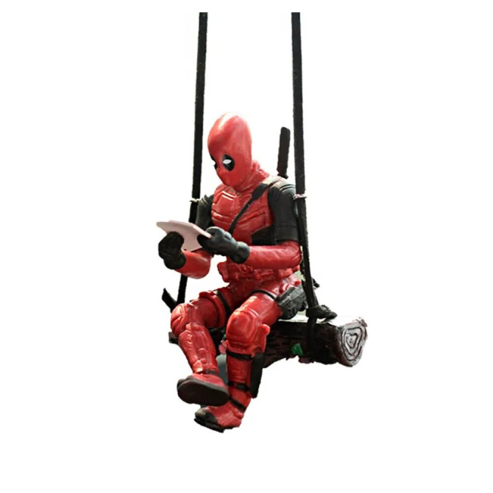 Adorno Colgante Deadpool Decoracion Hogar O Automovil image number 2.0