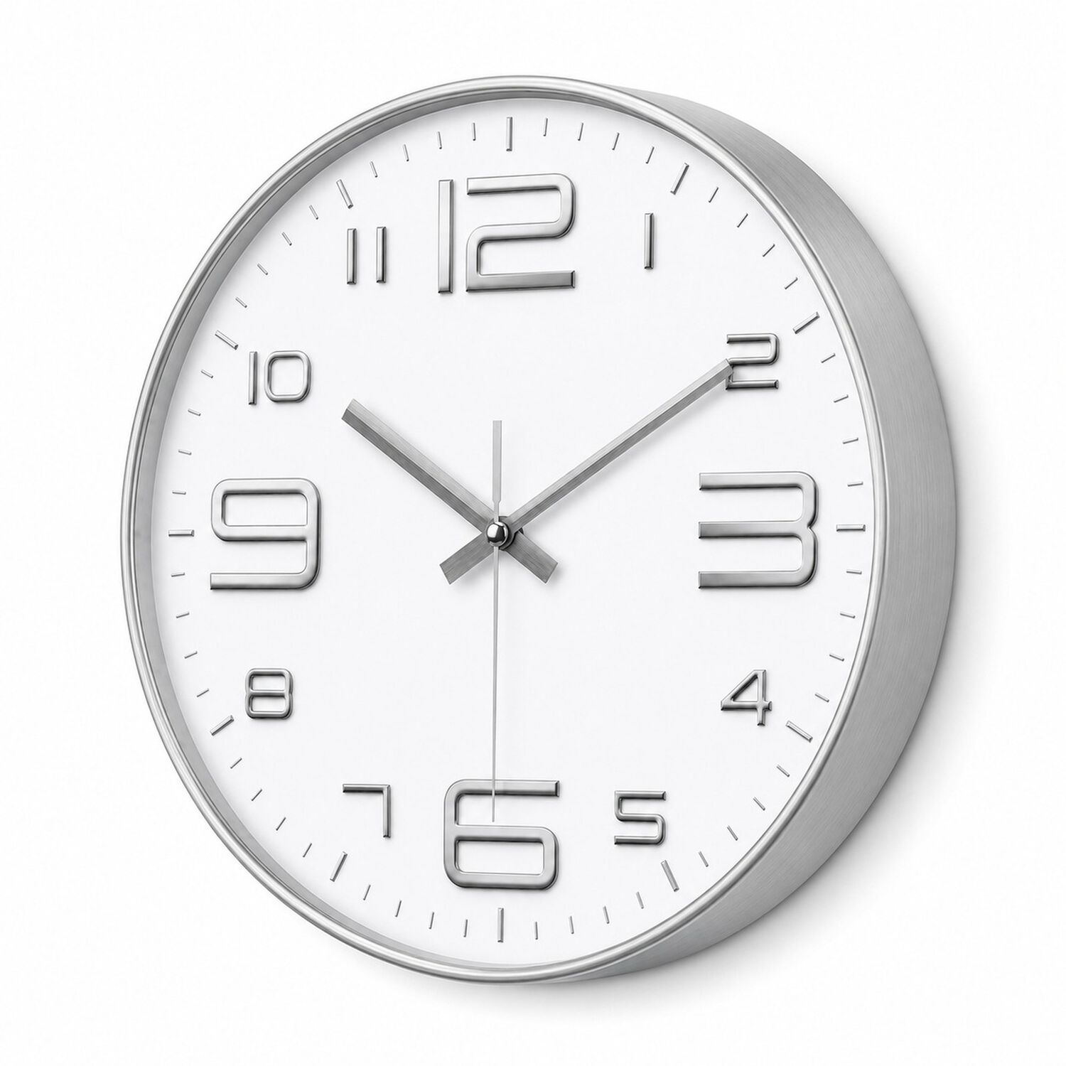 Reloj De Pared Xl 30cm De 3 Agujas Con Movimiento De Quarzo image number 1.0