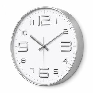 Reloj De Pared Xl 30cm De 3 Agujas Con Movimiento De Quarzo
