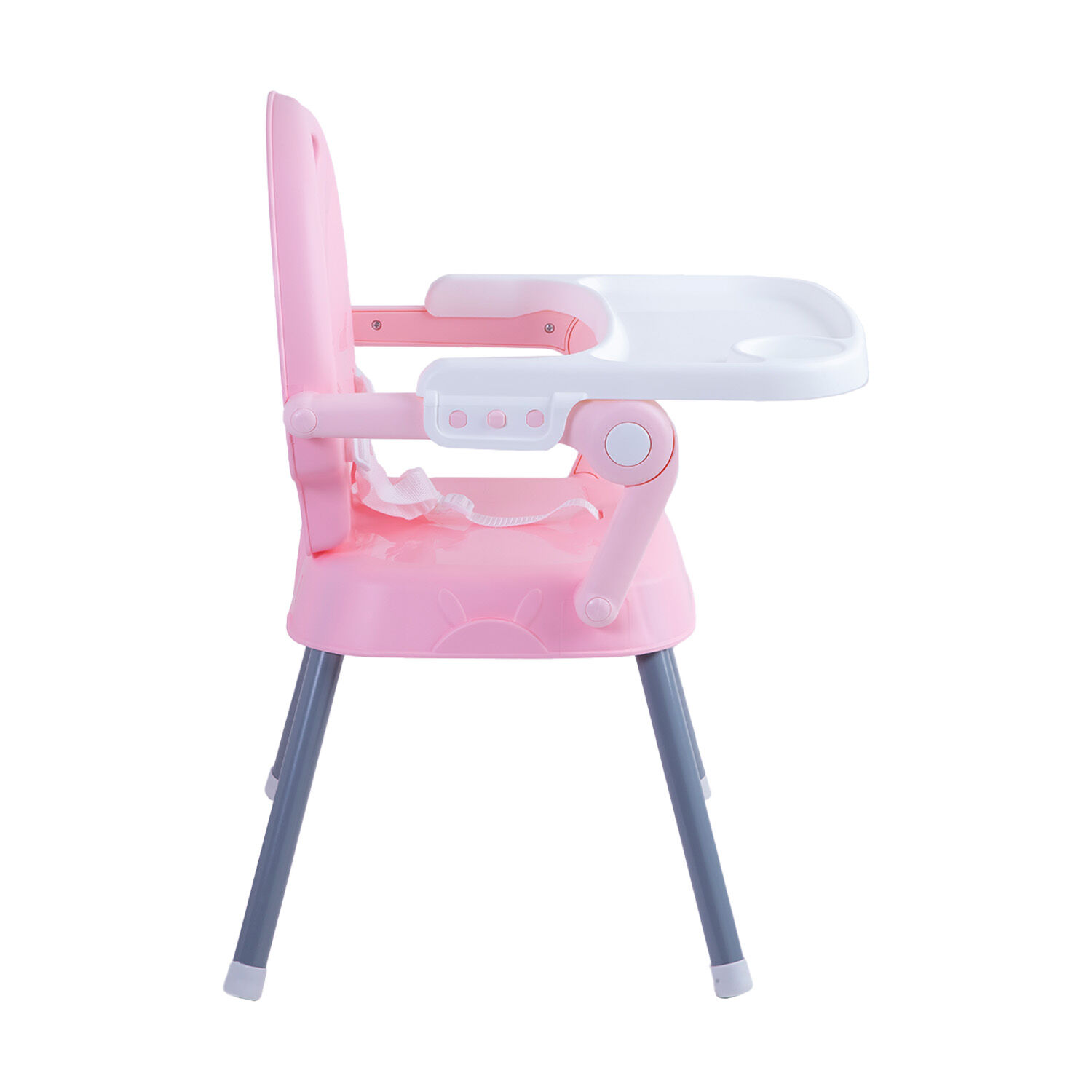 Silla De Comer Plegable Portatil Bebe Ni&ntilde;o Fold Rosa image number 3.0
