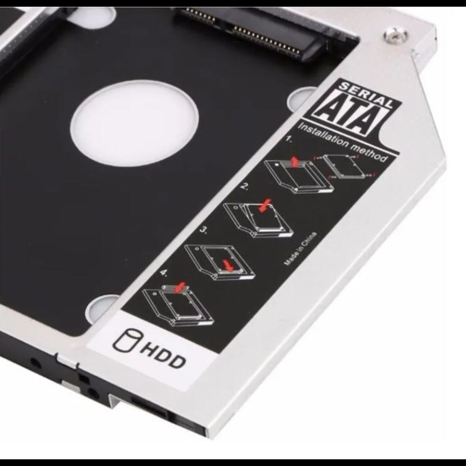 Caddy Adaptador 12.7mm Notebook Sata Hdd Ssd image number 1.0
