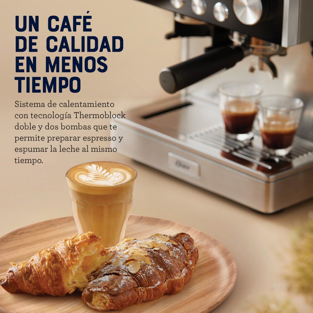 Cafetera Para Espresso Oster Perfect Brew Bvstem7400 image number 5.0