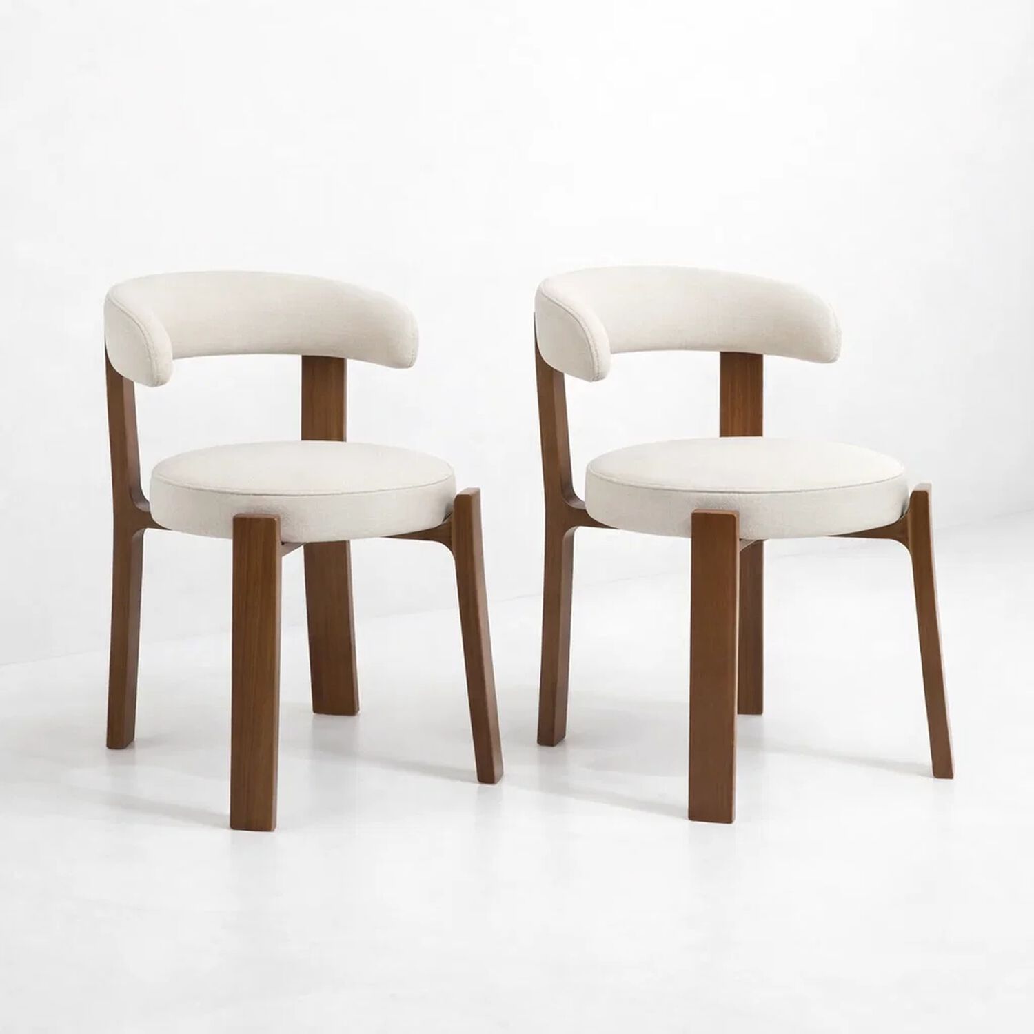 Pack De 2 Sillas Sitiales Hima Respaldo Curvo - Blanca image number 0.0