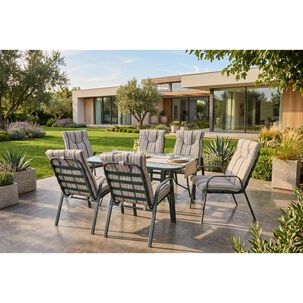Juego De Terraza Casa Ideal Garden 6s / 6 Personas