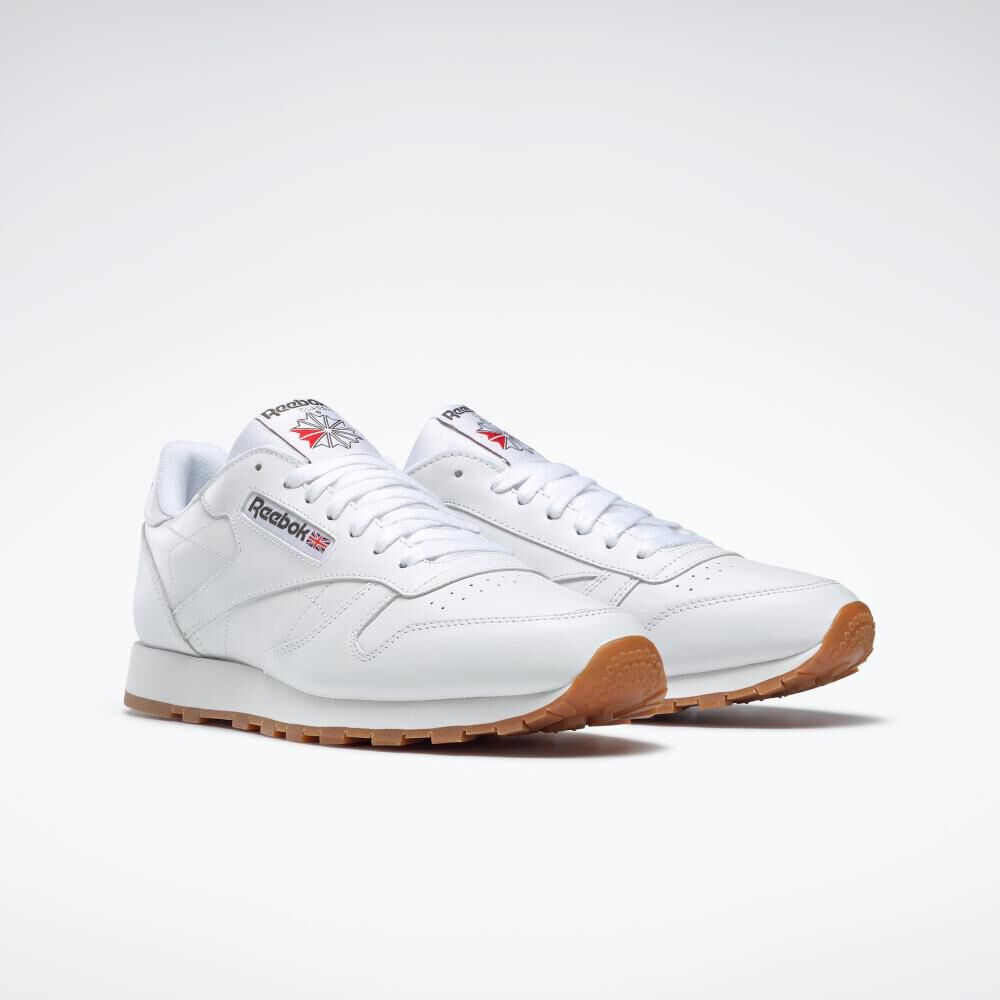 Zapatilla Running Reebok Classic Leather image number 4.0