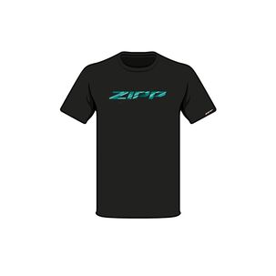 Polera Zipp Manga Corta Z2204 Negro