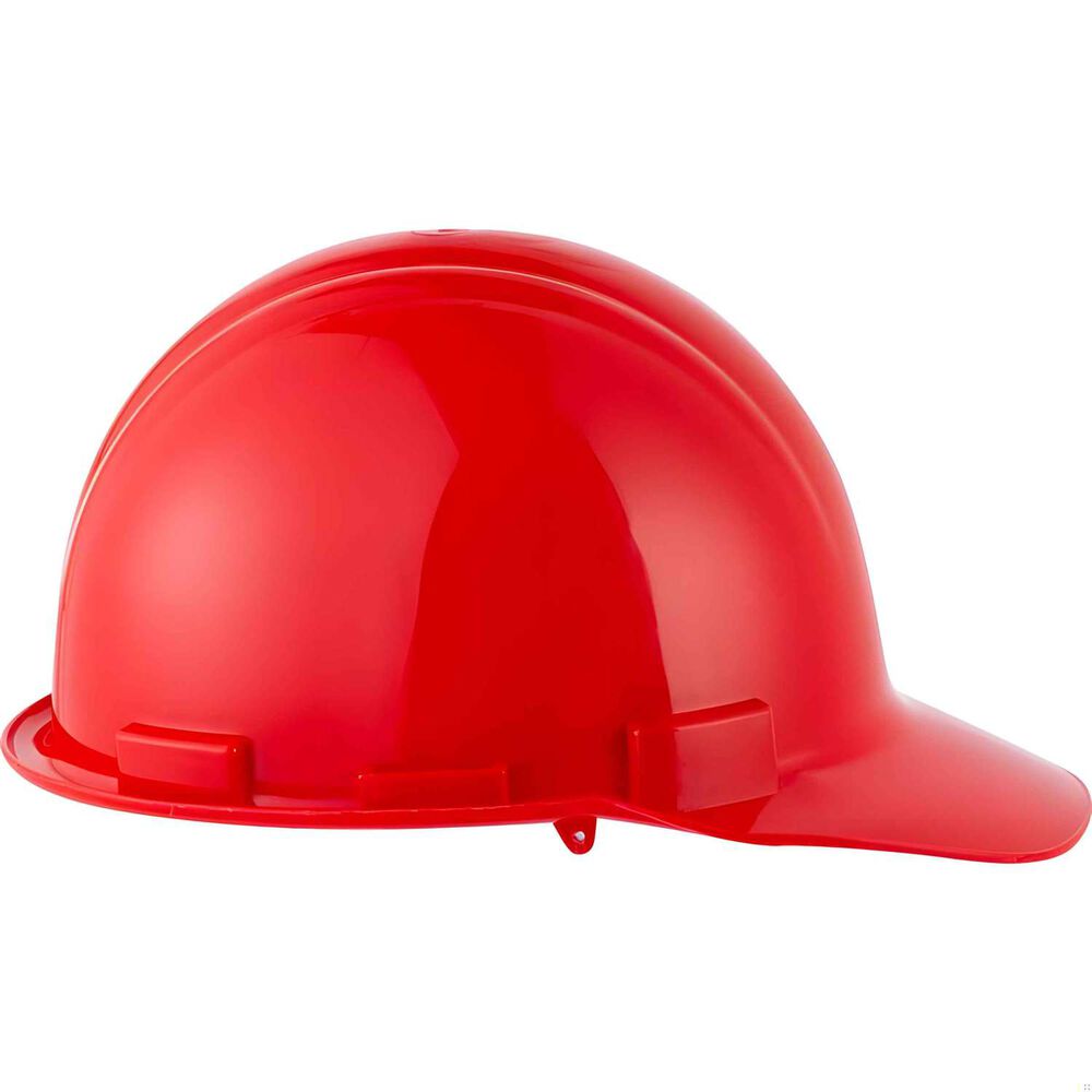 Casco De Seguridad Con Arnes Rojo - Generico image number 0.0