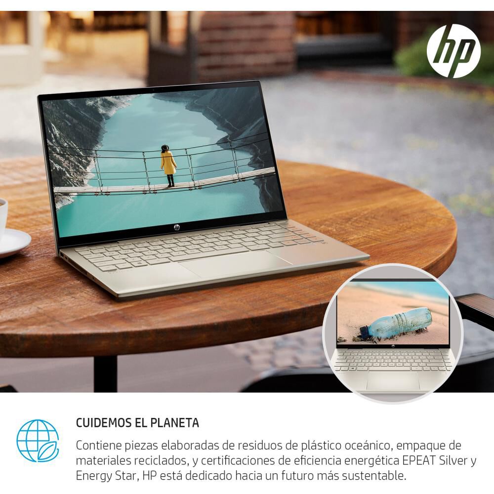 Notebook 14 " HP Pavilion X360 Convertible / Intel Core I5 / 8 GB RAM / Intel Iris X / 256 GB SSD