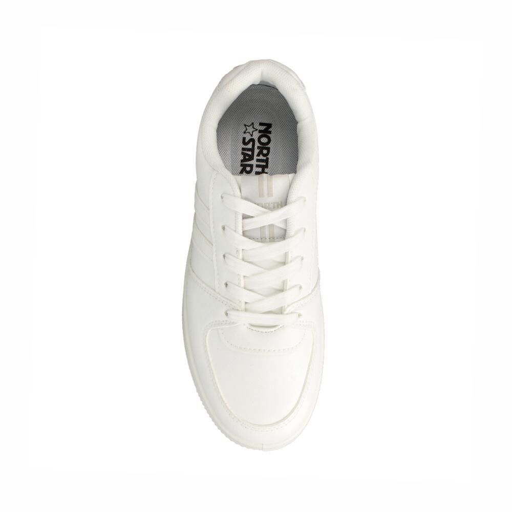Zapatilla Escolar Mujer Northstar Tbc Blanco image number 3.0