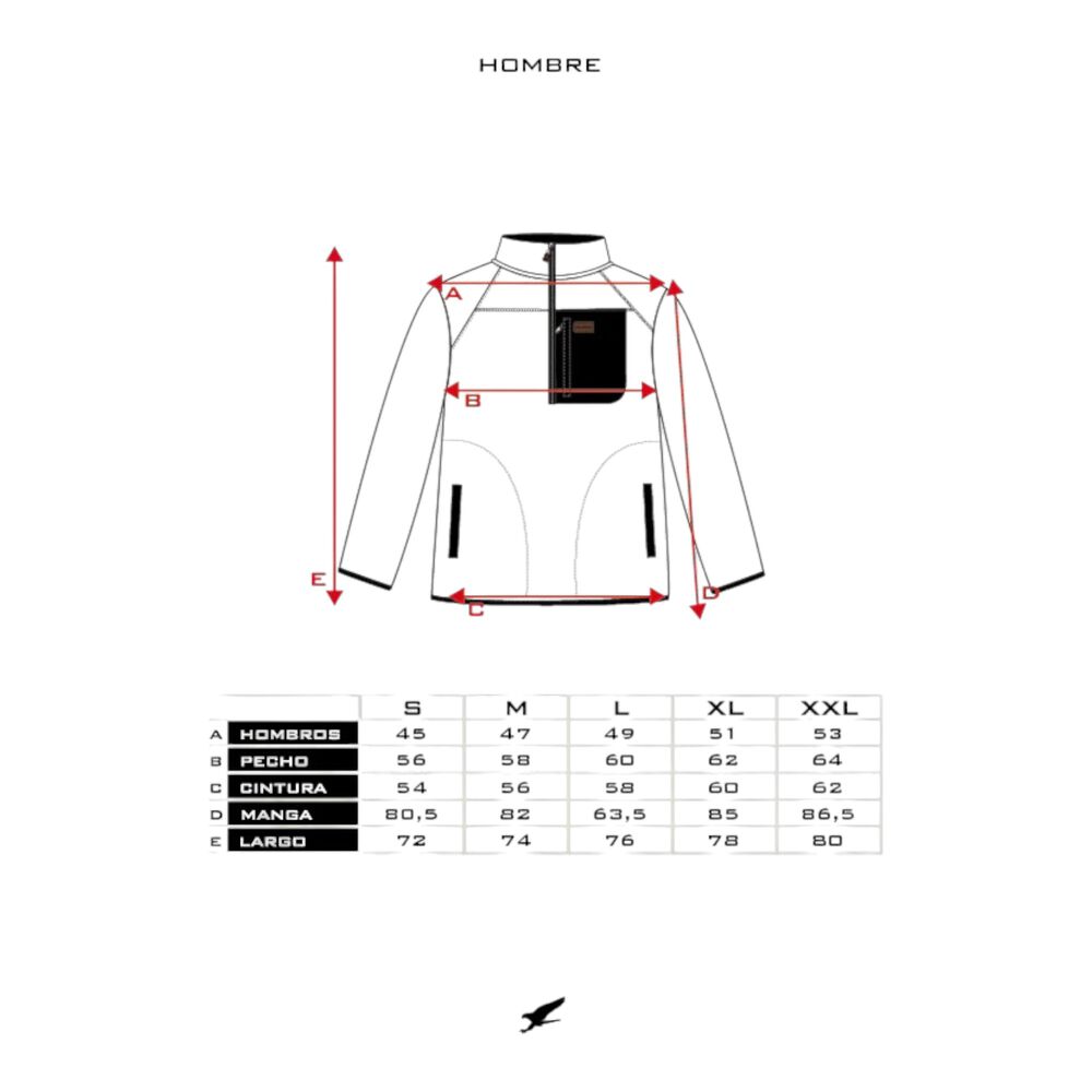 Polerón Sherpa Nomadic Negro Hombre Falcone image number 4.0