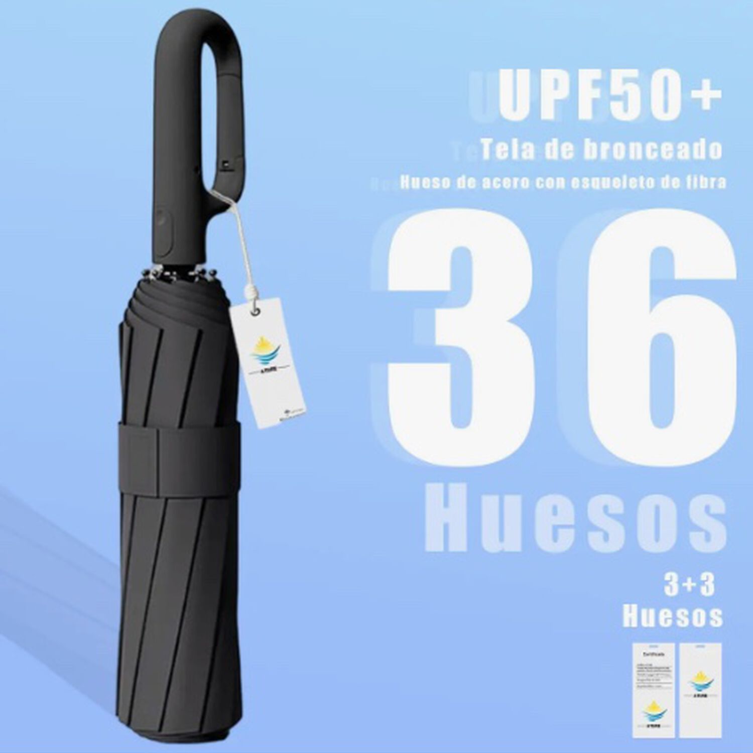 Paraguas Plegable Autom&aacute;tico image number 2.0