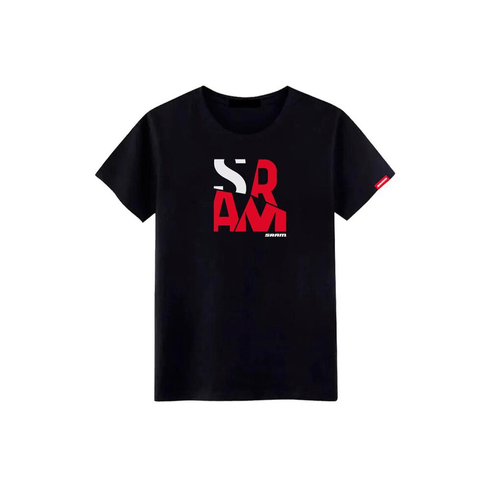 Polera Sram Manga Corta Fragments Negro image number 0.0