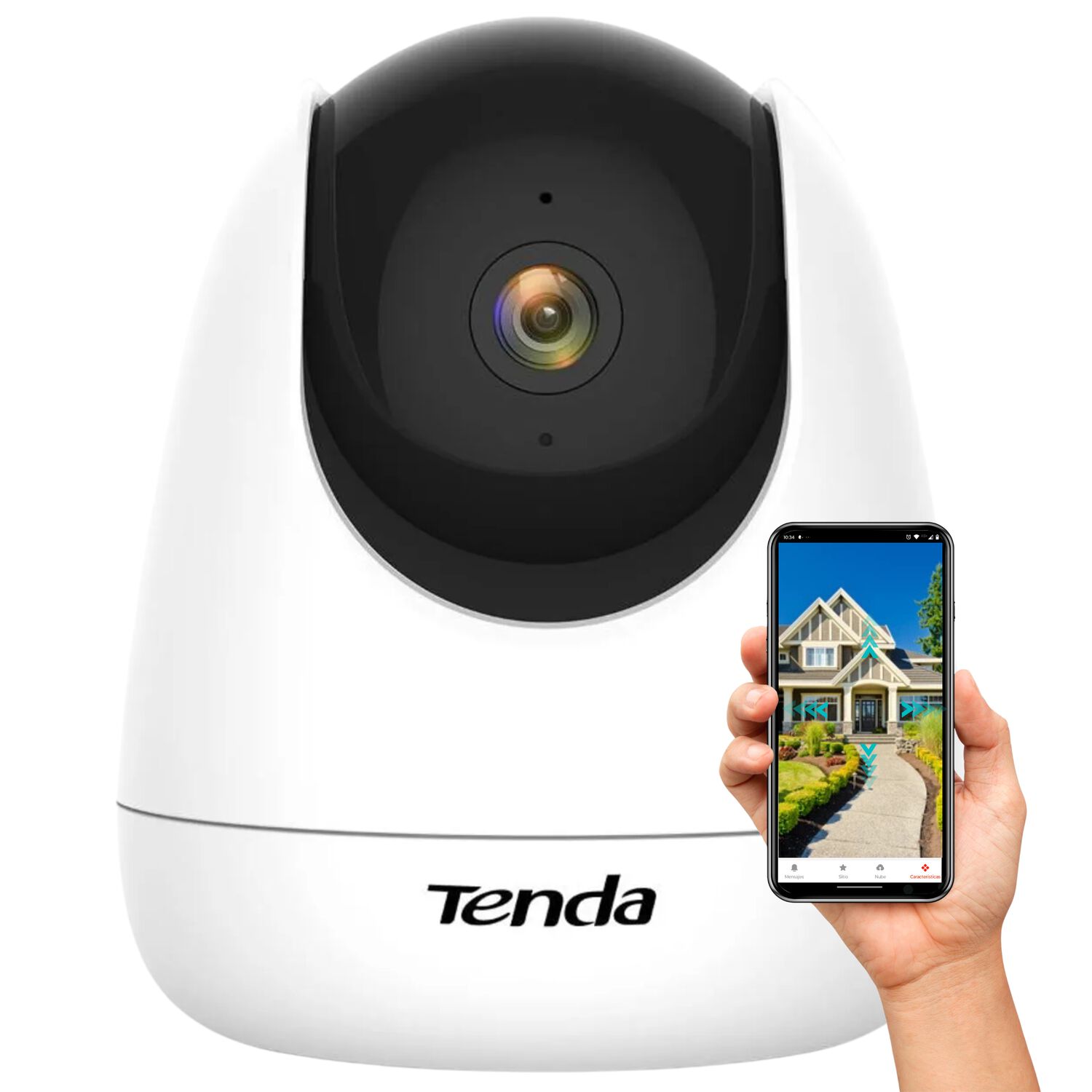 C&aacute;mara De Seguridad Rotatoria 360&deg; Tenda Cp3 Fhd Powered Ai image number 8.0