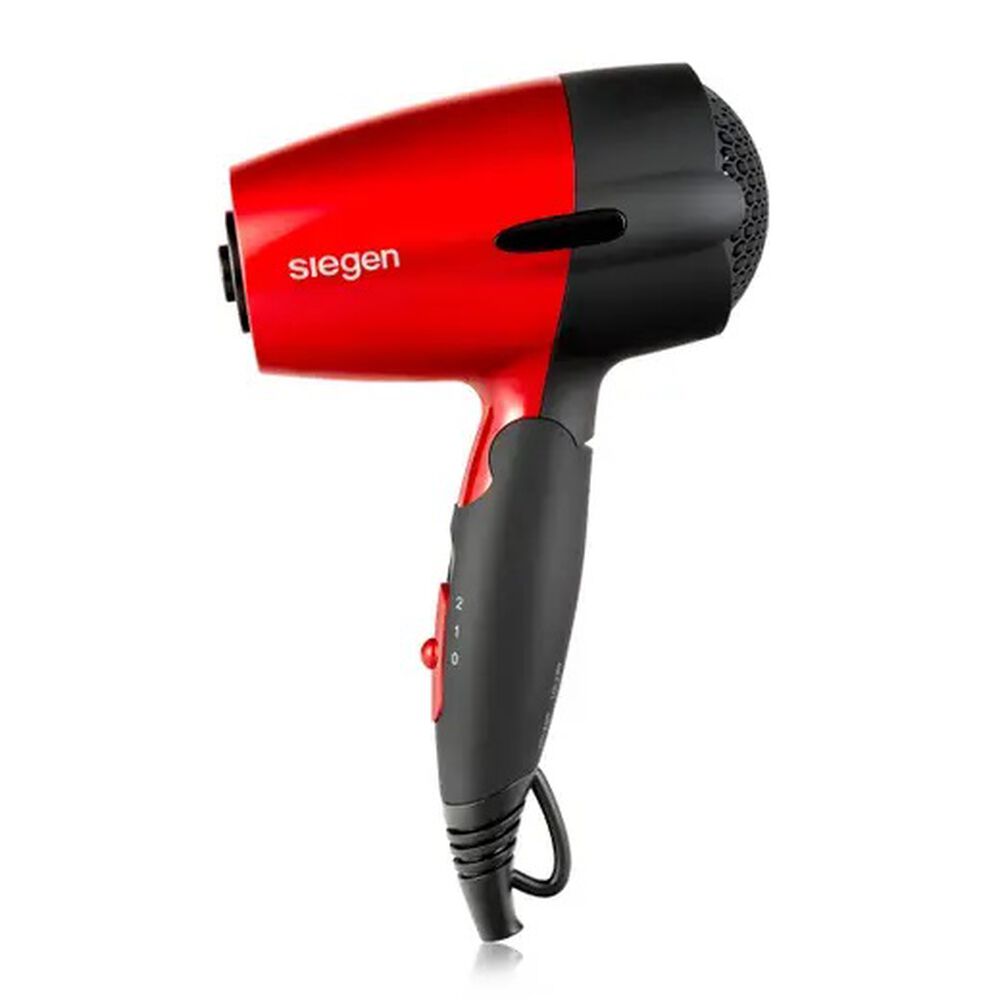Secador De Pelo Siegen Specialist Lets Go Travel Rojo Sg3011 1400watts image number 4.0