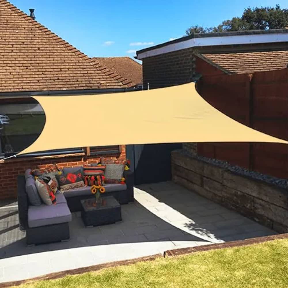 Toldo Vela Sombreadora Malla Sombra 3x4 Rectangular image number 4.0