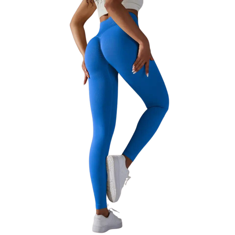 Calzas Leggings Push Up Solido Sukha Azul image number 0.0