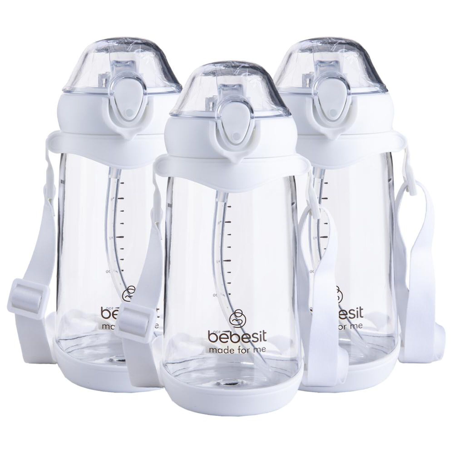 Vaso De Entrenamiento Bebesit Pack X 3 600Ml Antiderrame 12M+ image number 0.0