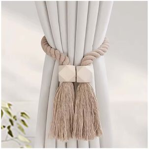 Pack De 02 Sujetadores - Abrazaderas Magneticas Para Cortinas Md16