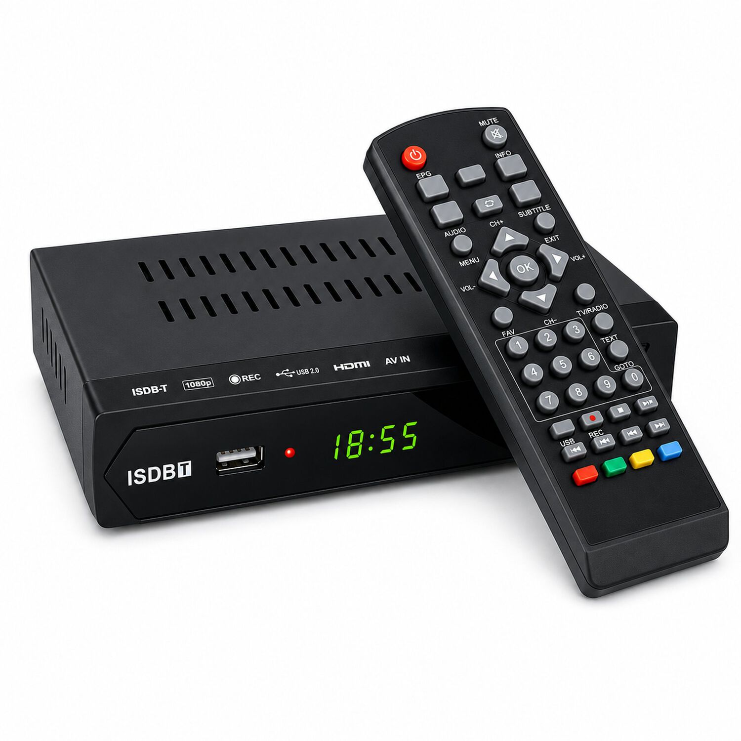Decodificador De Se&ntilde;al Digital Para Tv Isdb-t High Power image number 0.0